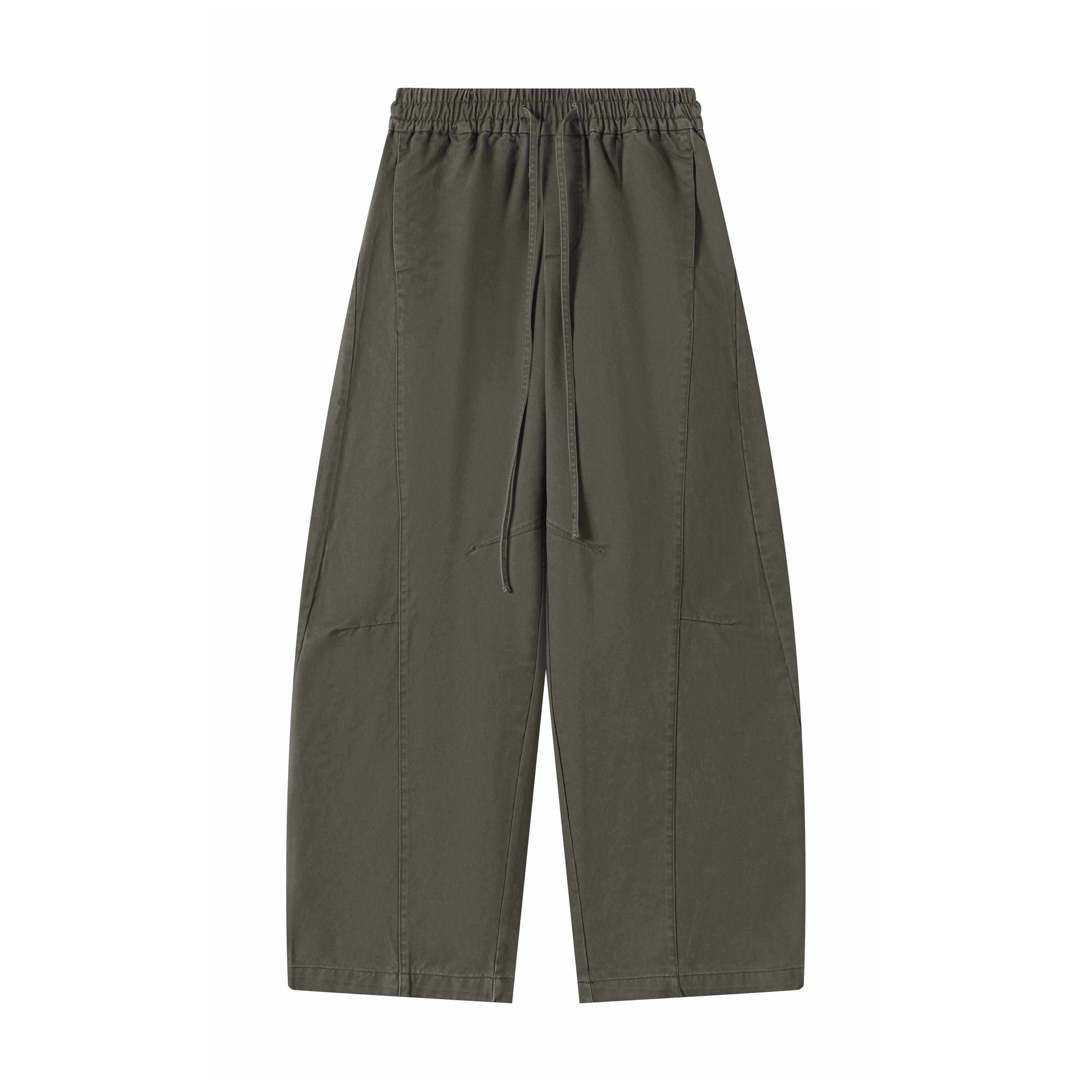 Distressed Patchwork Loose Fit Streetwear Unisex Cotton Durable Wide Cargo Pants main image