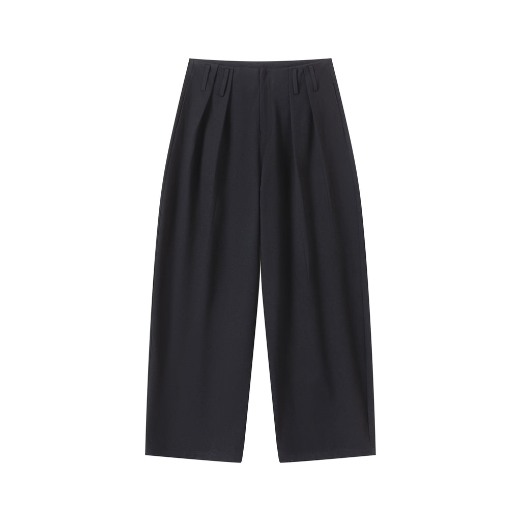 VLABMADE_Non_Fade_Pleated_Loose_Mid_Waist_Retro_Minimal_Solid_Dark_Wide-Leg_Trousers_MISSTT