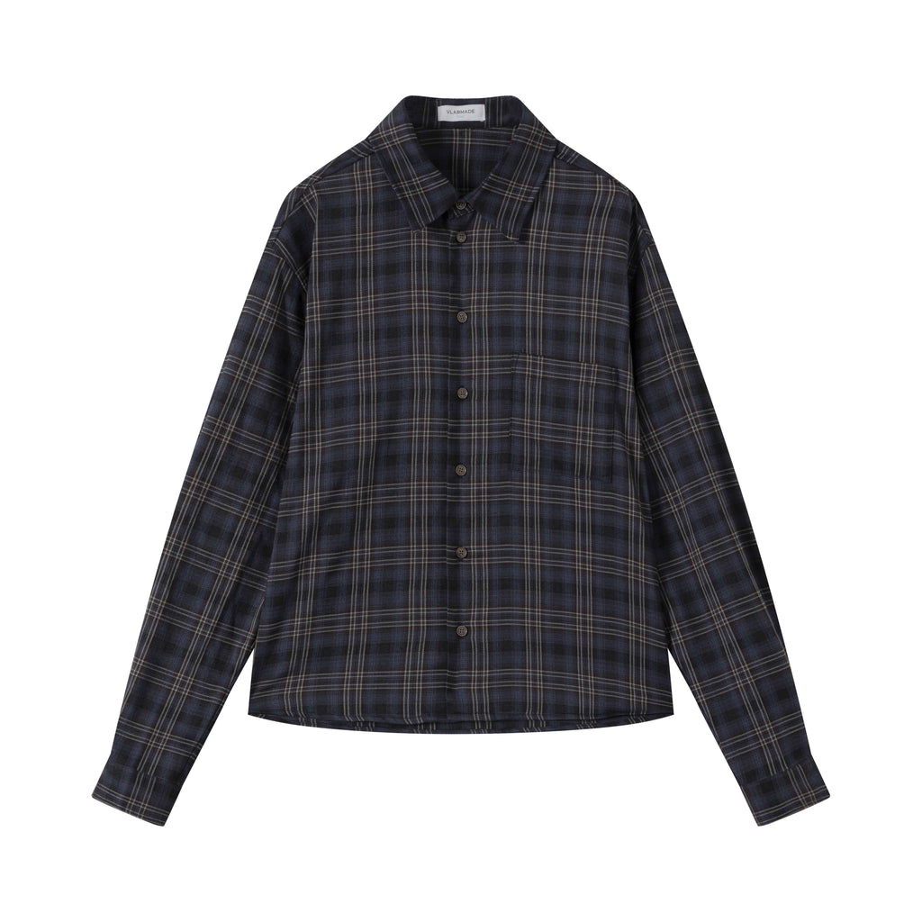 VLABMADE_Wrinkle_Resistant_Relaxed_Patch_Pocket_Unisex_Midnight_Blue_Long_Sleeve_Shirts_MISSTT