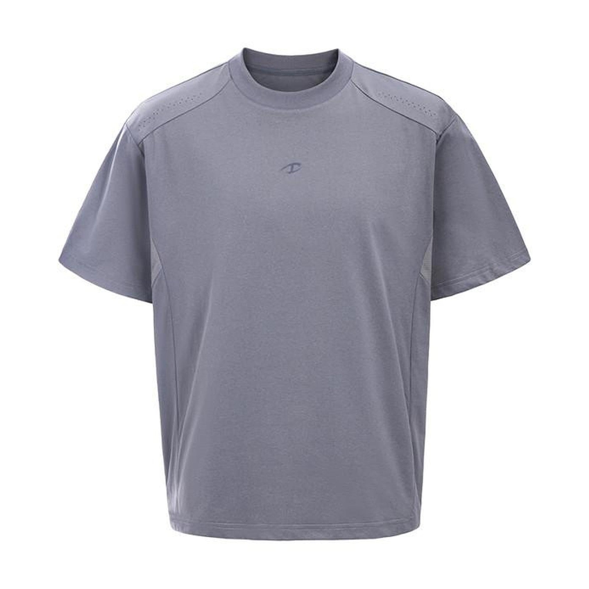 Loose Fit Trendy Round Neck Casual Youth Black Gray Green Short Sleeve T-Shirts main image