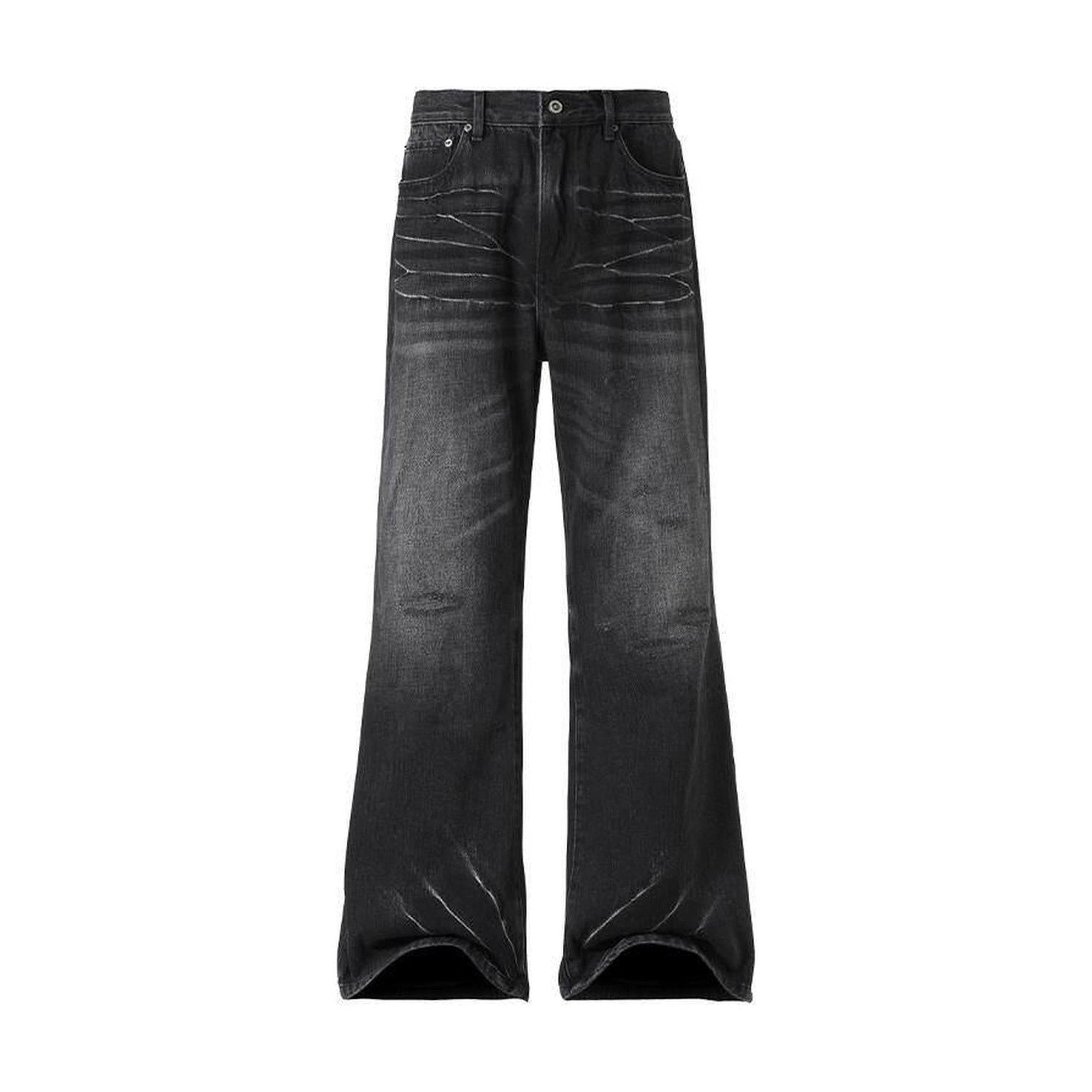 Mid Rise Non Stretch Black Slim Straight Fit Women Versatile Straight Leg Jeans main image