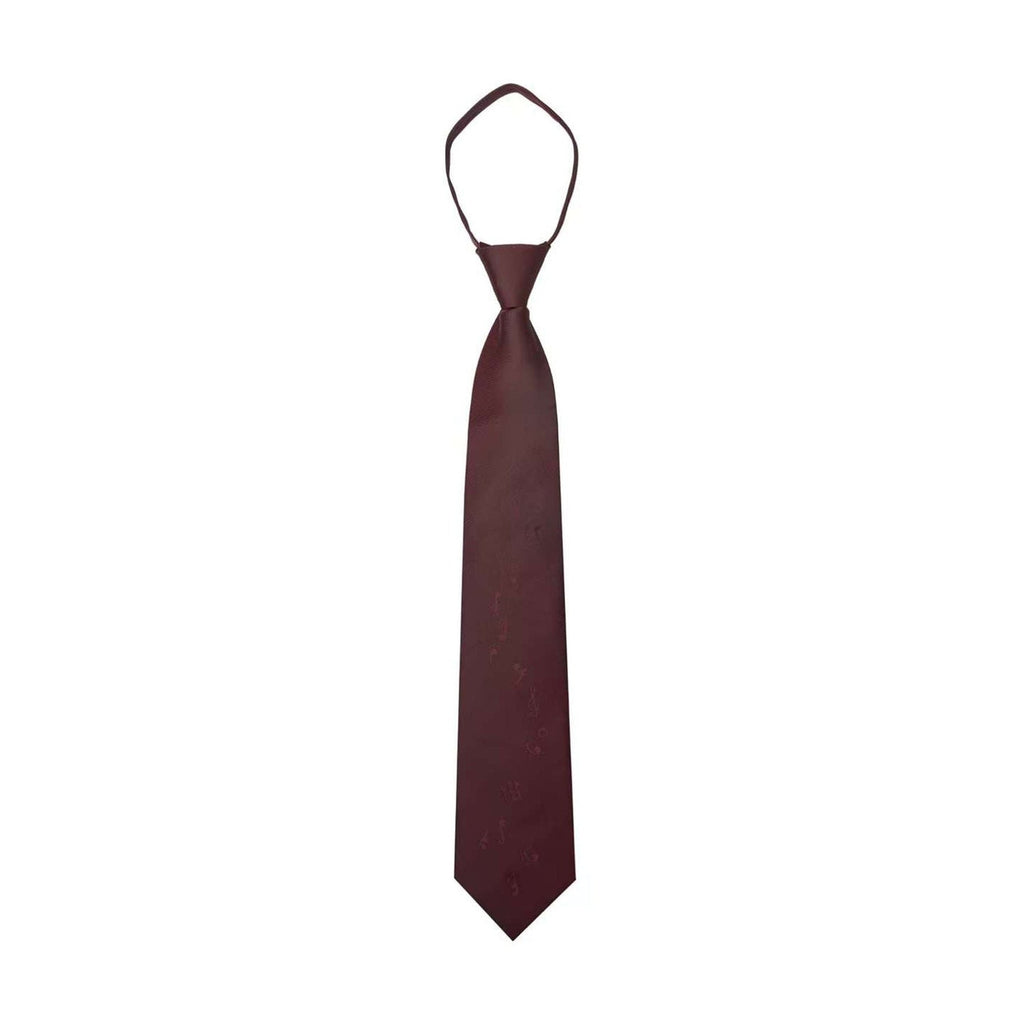 Silk Jacquard Burgundy Arrowhead Tip Casual Standard 7Cm Width 48Cm Length Ties main image