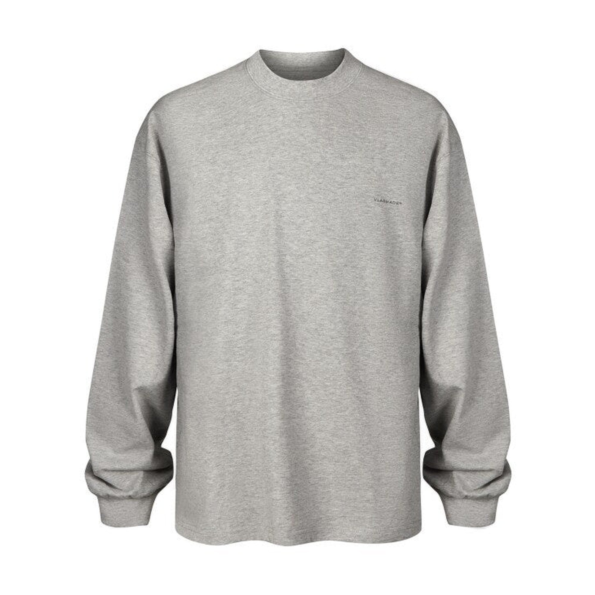 Soft Breathable 100% Cotton Logo Print Loose Fit Crewneck Men Casual Sweatshirts main image
