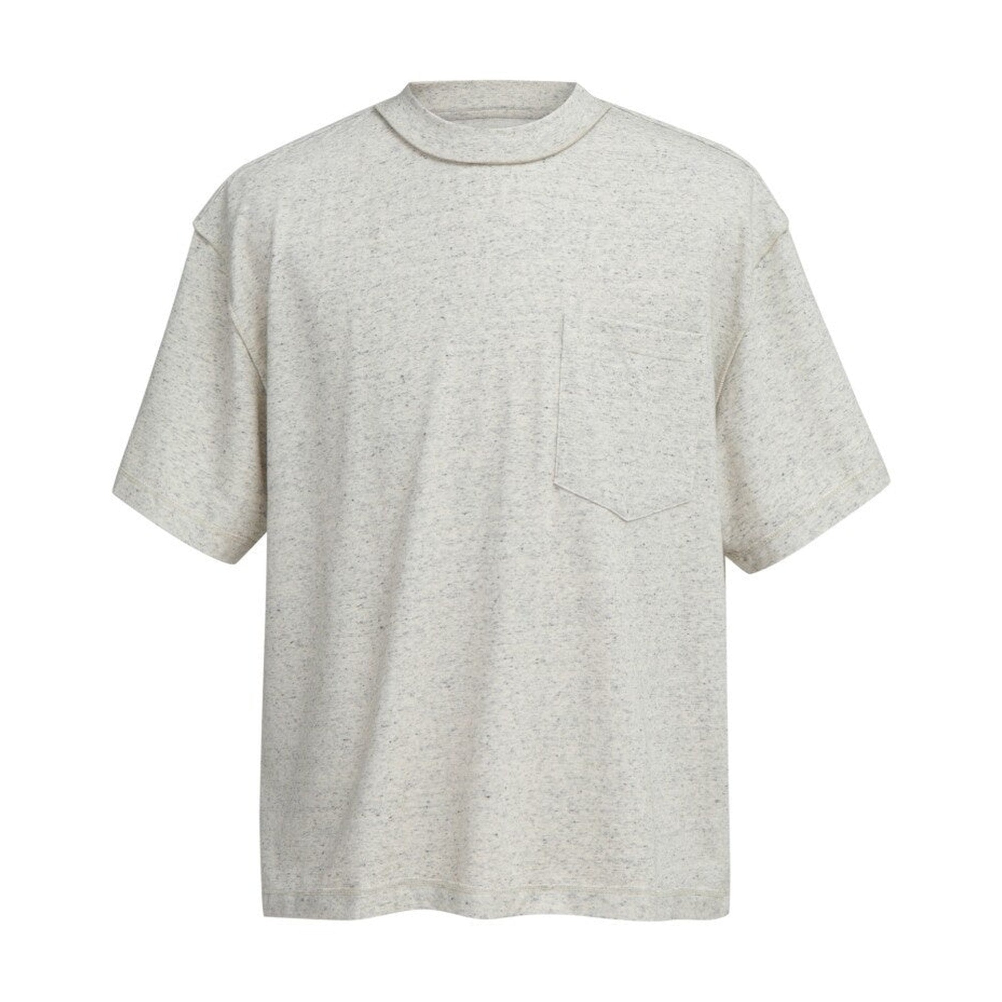 Wrinkle Free Cotton Blend Loose Fit Pocket Mens Urban Short Sleeve T-Shirts main image