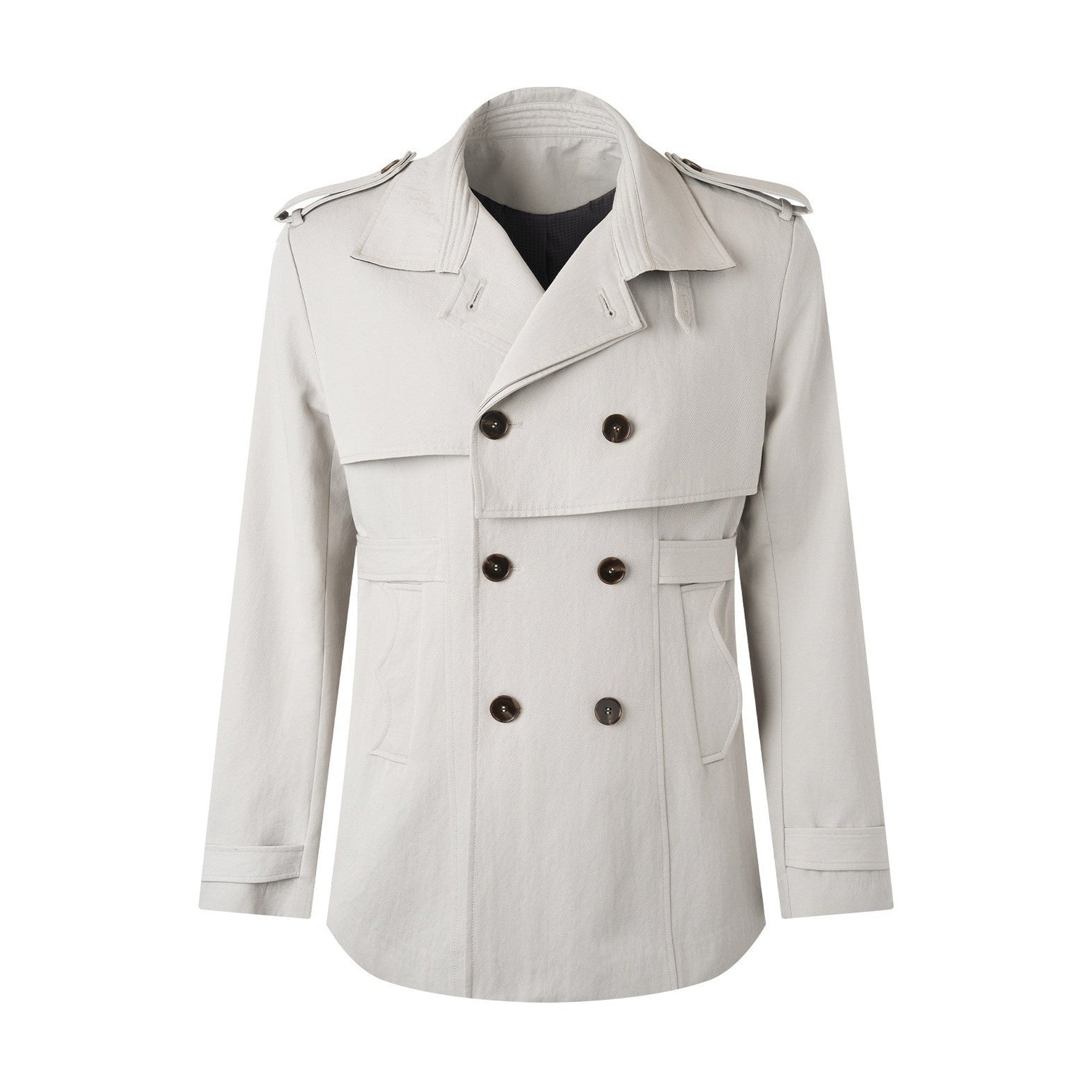 Wrinkle Free Lightweight Loose Fit Modern Unisex Cotton Blend Car Coats main image