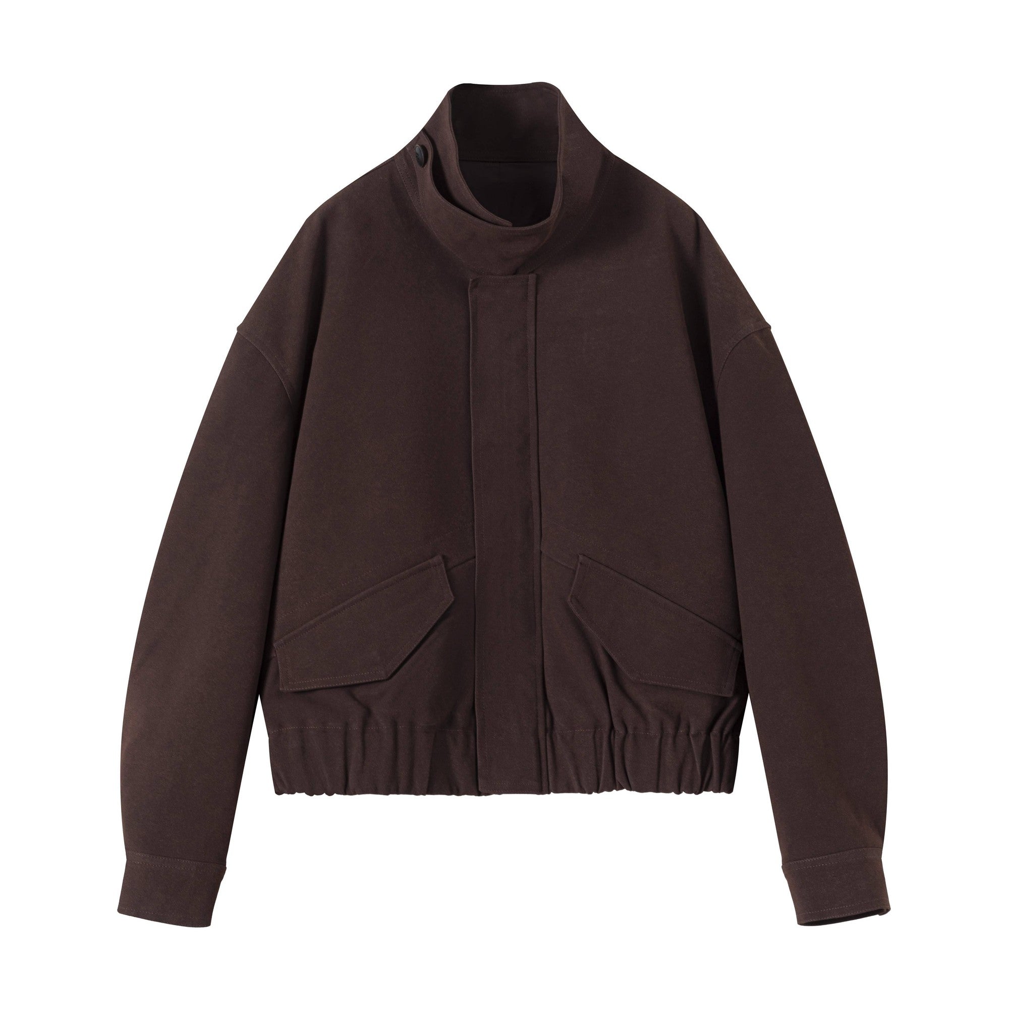 Wrinkle Free Suede Relaxed Fit Barn Style Zip Flap Pocket Leather Jackets main image